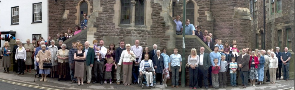 Monmouth Baptist Church Congregation at Centenary Opening September 2007.